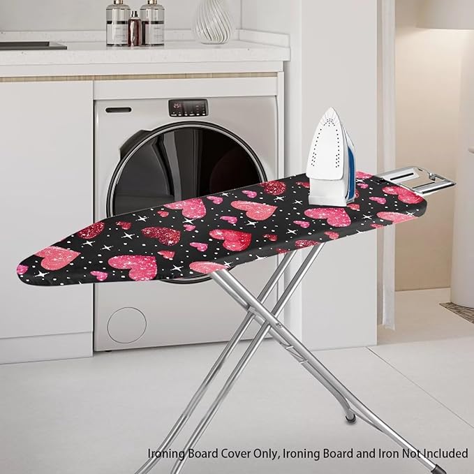 Red Hearts Ironing Board Cover - Image 2
