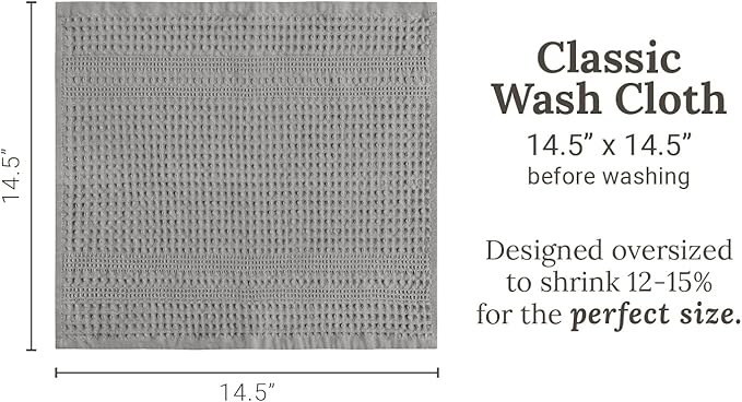 GILDEN TREE Waffle Towels Wash Cloths - Image 7