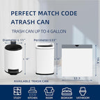 2.6 Gallon Mini Drawstring Trash Bags, Small Garbage Bags by KSSKSS, Code a fit - Image 2