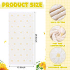 2 Pack Sunflower Hand Towels for Bathroom 14 x 29 in Spring Floral Flower - Image 2
