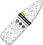 Ironing Board Cover and Pad 15"x54" Extra Thick Natural Cotton, Scorch and by UniSimp