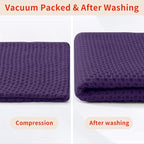 Homaxy 100% Cotton Waffle Weave Kitchen Dish Towels, Ultra Soft Absorbent Quick - Image 8