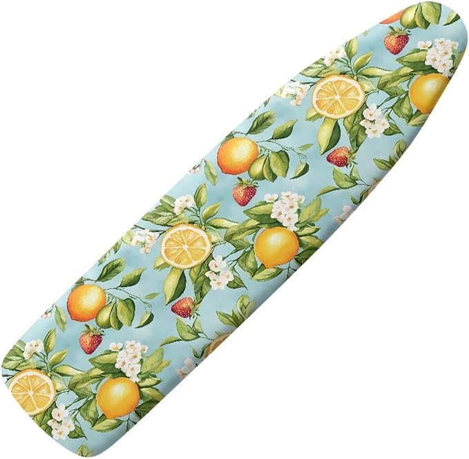 Lemon Fruit Ironing Board Cover Stain Resistant Lightweight Table Top Ironing by Psesaysky