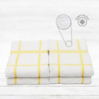 100% Cotton Terry Dish Towels, 4 Pack Checks, 16 x26 Inches, Super Soft and - Image 3