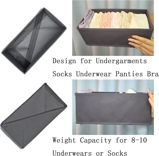 Sock Drawer Organizer 3 Pack - Image 5