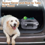 Dog Food Storage Container，2 Pack 25 lbs Airtight Collapsible Cat Food Storage - Image 6
