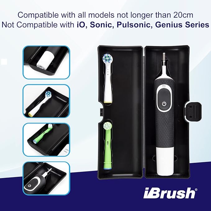 Electric Toothbrush Travel Case Compatible - Image 3