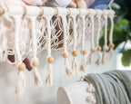 Crane Baby Macrame Hanging Storage Bin - Image 6