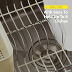 Dish Drying Rack & Cutlery Holder 2 Piece Set - Image 5