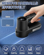 Rechargeable Fabric Shaver Lint Remover : 3-Speeds Sweater Shaver - Image 8