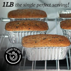 Spare Essentials 1 Lb Aluminum Foil Mini Loaf Pans - Image 7