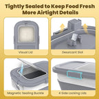 HOYTAMDA 25-35Lbs Rice Container, Collapsible Airtight Food Storage Containers - Image 5