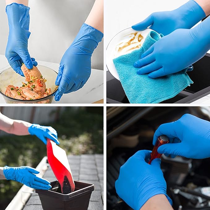 Schneider Nitrile Exam Gloves, 4 mil, Powder-Free, Latex-Free, - Image 5