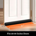Sunolga Door Draft Stopper Blocks Hot and Cold Air - Image 2