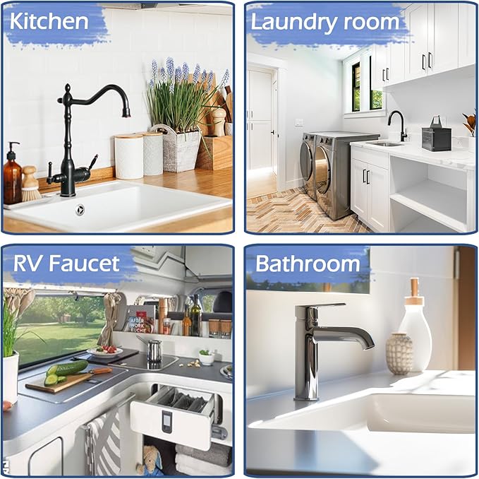 Kitchen Sink Splash Guard, Silicone Faucet Guard & Draining Mat, 10° Large - Image 9