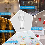 Ainiv 2-Packs Large Light Clips, Damage Free Hanging String Light Hooks - Image 7