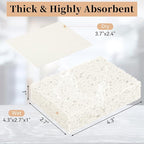 6 Pcs Kitchen Sponges for Dishes Cleaning, Non Scratch for Non Stick Cookware - Image 2