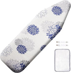 SheeChung Ironing Board Cover and Pad 18“x49”, Thick Scorch Resistant Padding by SheeChung