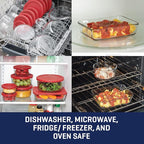 Anchor Hocking 26 Piece Glass Storage Containers - Image 2