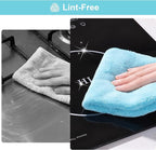 JOYMOOP Microfiber Cleaning Cloths Cyan, 11.8" x 11.8" Kitchen Towels – - Image 7