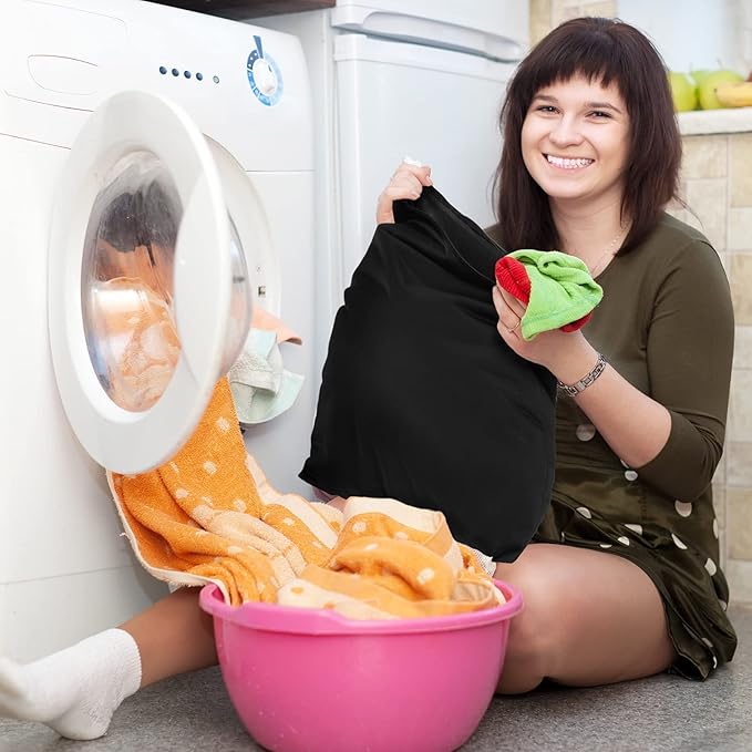 Shappy 2 Pcs Large Travel Laundry Bag Washable Waterproof Wet Dry Large Dirty - Image 7