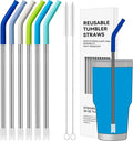 30 oz Straight Metal Straws by AccessoriesForWaterBottle