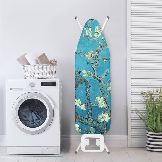 Almond Blossom Ironing Board Cover and Pad 15x54 Van Gogh Padding Decorative - Image 4