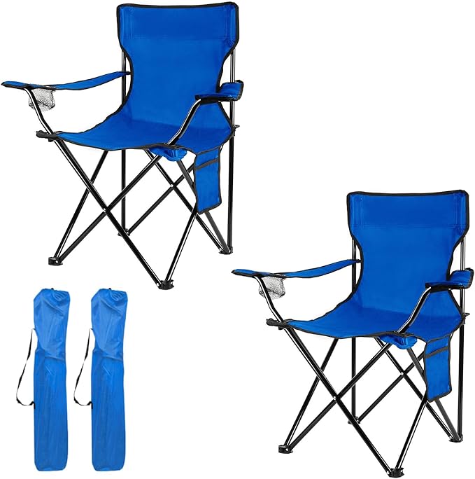 Damei century Folding Camping Chairs- Lightweight, Portable Chair for Beach, Lawn, Outdoor Sports by Dameicentury