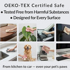 Oeko-Tex Certified Microfiber Cleaning Cloths – Non-Toxic, Safe - Image 2
