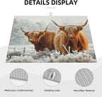 Highland Cow Dish Drying Mat 18x24 - Image 3