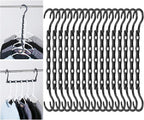 Mr. Pen- Space Saving Hangers for Clothes, Plastic Multi Clothes Hangers Space by MrPen