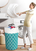 Large Laundry Basket Laundry Hamper Bag Washing Bin Clothes Bag Collapsible Tall - Image 6