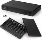 2 PCS 8 AA Battery Holder with USB Port, 12V Battery Box Case by VWEICYY