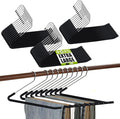 Spring Fever Open Ended Non Slip Sponge Padded Pants Hangers by SpringFever