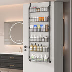 MIAOLI Over the Door Pantry Organizers and Storage, 6-Tier Spice Rack, Home & - Image 8