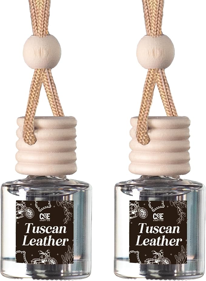 C&E Craft Co Hanging Car Air Freshener Diffuser 2 Pack, Long Lasting Fragrance by CECraftCompany