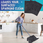 Newwiee 6 Pcs Extra Large Microfiber Cleaning Cloth 30" x 20" Washable Reusable - Image 3