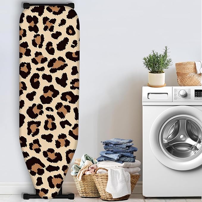 Nuxovilar Leopard Print Ironing Board Cover, 15 * 54inch, Fits Most Standard - Image 3