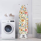 Boho Ironing Board Cover, Iron Board Cover Standard Size, Floral Ironing Board - Image 3