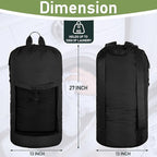 Laundry Bag Backpack, Large Travel Laundry Bags - Image 2