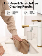 Fantasticlean Microfiber Cleaning Cloth Roll -150 Pack, Tear Away Microfiber - Image 4