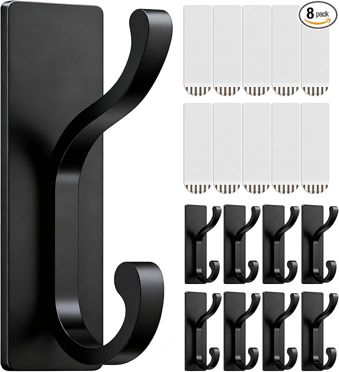 pickpiff Wall Hooks with Adhesive Strip by pickpiff