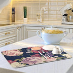 Tarity Blue Waves And Whale Dish Drying Mat - Image 6