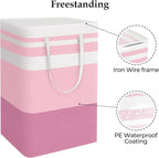 StorageRight Large Collapsible Laundry Basket Hamper - Image 3