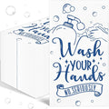 100 Pcs Disposable Hand Towels for Bathroom Paper Towels for Guests 3 Ply Wash by IANFEPH