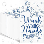 100 Pcs Disposable Hand Towels for Bathroom Paper Towels for Guests 3 Ply Wash by IANFEPH