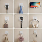 Adhesive Shower Hooks for Bathroom - Image 5