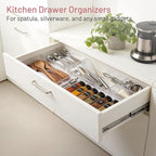 10 Pack Large Drawer Organizer Bins - Image 5