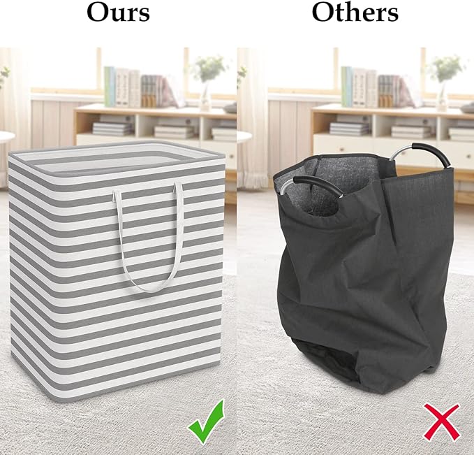StorageRight Laundry Basket Hamper Large Collapsible Laundry Hamper - Image 5