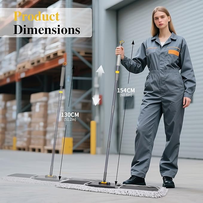 Masthome 36" Commercial Mop, Heavy Duty Industrial Floor Mop - Image 7